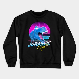 Rad T-Rex - Jurassic Nights Crewneck Sweatshirt